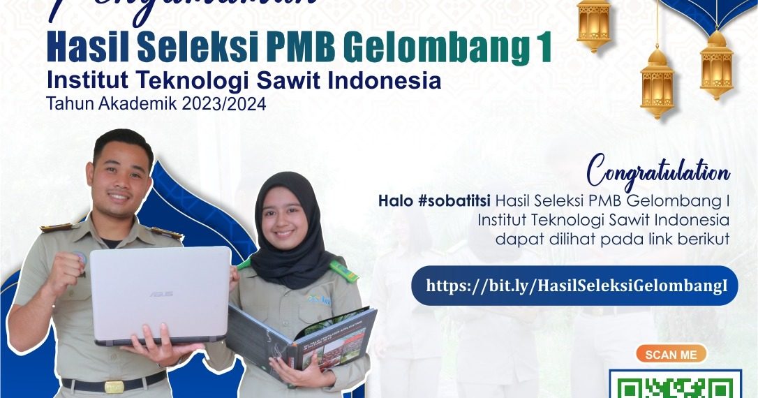 Pengumuman Hasil Seleksi Gelombang I TA. 2023/2024