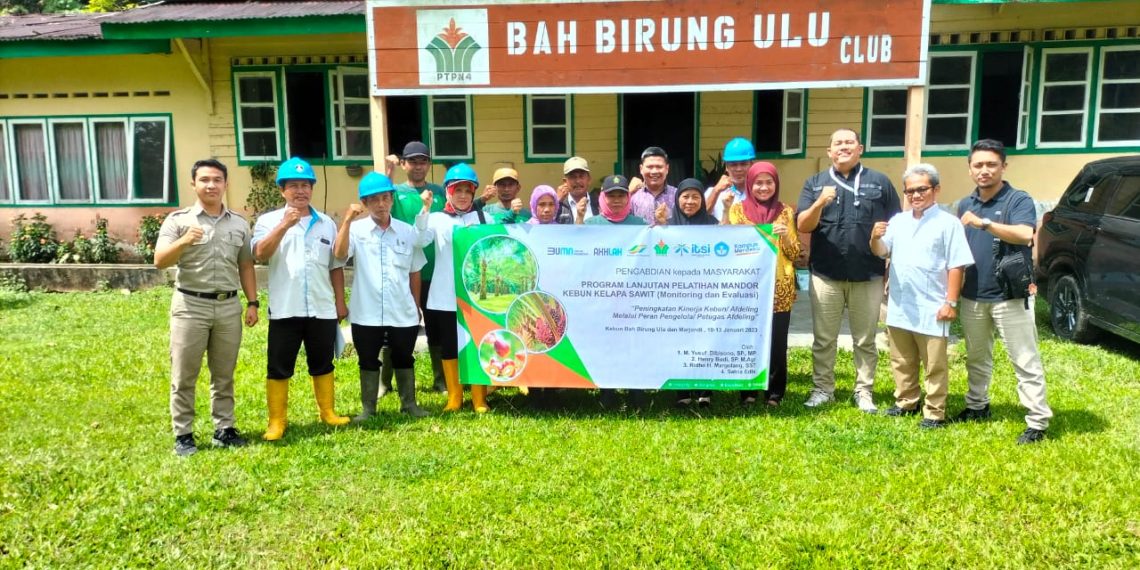 Program Lanjutan Pelatihan Mandor Kebun Kelapa Sawit