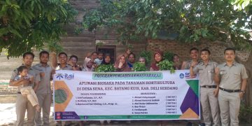 Aplikasi Bioasaka pada Tanaman Hortikultura di Desa Sena Deli Serdang