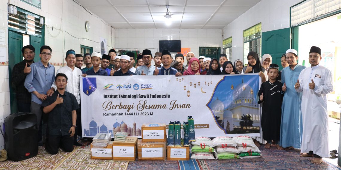 Institut Teknologi Sawit Indonesia Berbagi Kebahagiaan Di Panti Asuhan