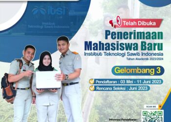 Pendaftaran Penerimaan Mahasiswa Baru Gelombang 3 Tahun Akademik 2023/2024