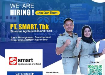 We are hiring ! PT. SMART, Tbk