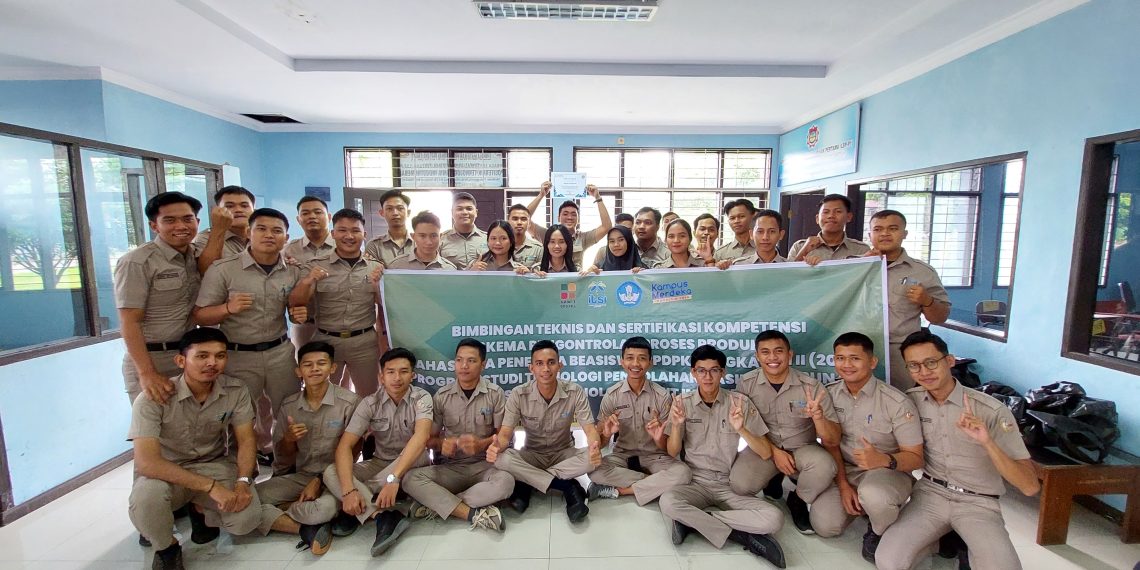 ITSI Fasilitasi Sertifikasi Kompetensi Mahasiswa Prodi TPHP Angkatan 2019 & 2020