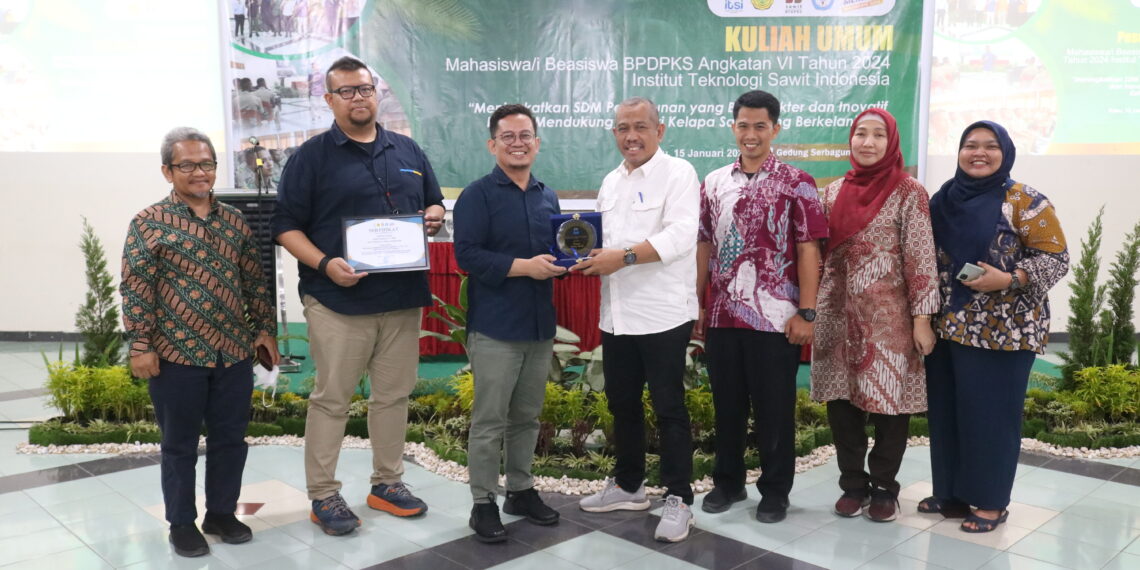 Kuliah Umum Mahasiswa Beasiswa SDM PKS Angkatan VI Tahun 2024 Bersama BPDPKS