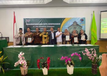 MoU 21 Perguruan Tinggi Swasta Tergabung dalam Apperti Dengan PT Pos Indonesia